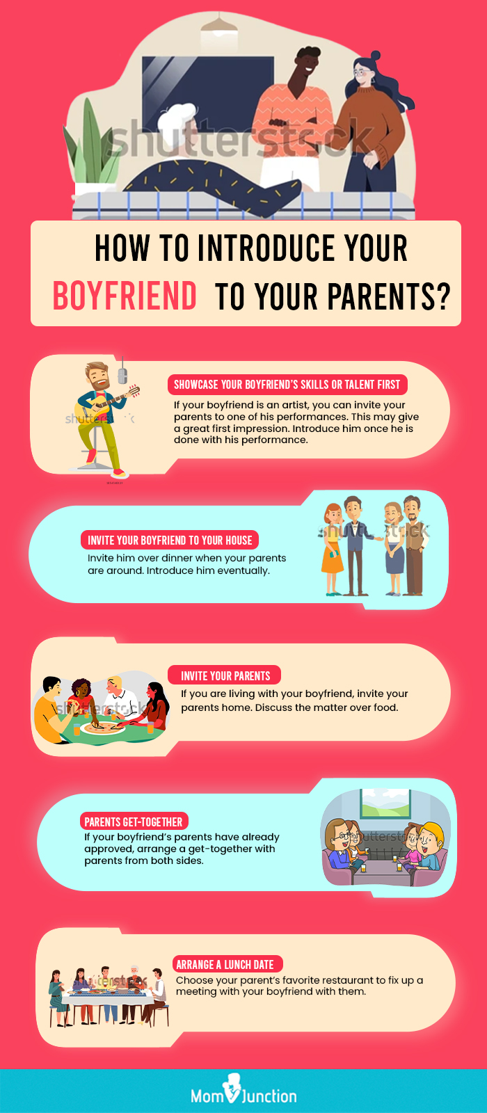 how to introduce your boyfriend to your parents (infographic)