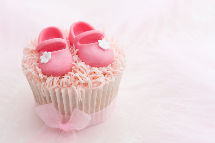 Little shoes cupcake