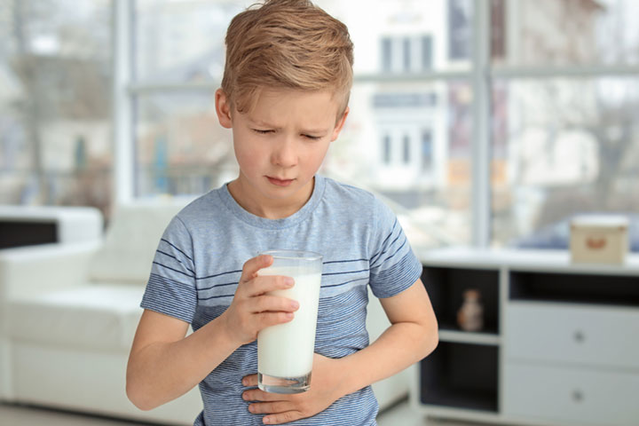 Milk allergy can cause diarrhea in children
