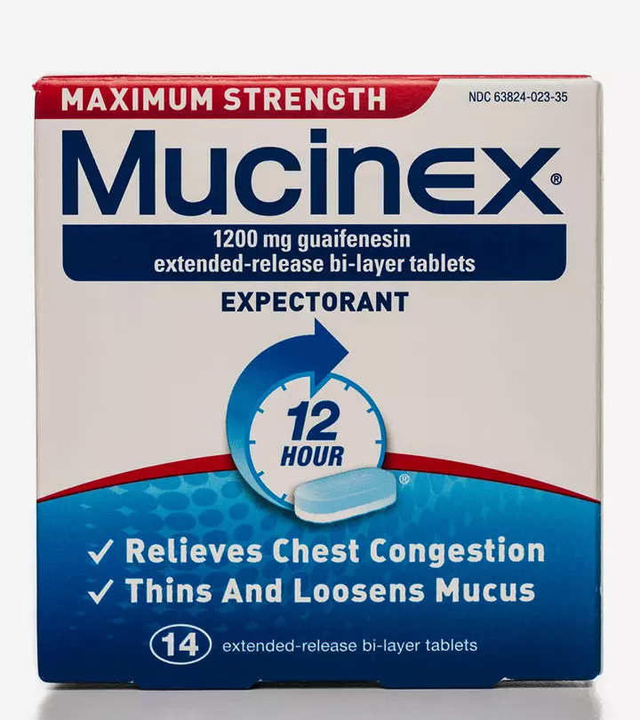 Mucinex When Pregnant Safety, Side