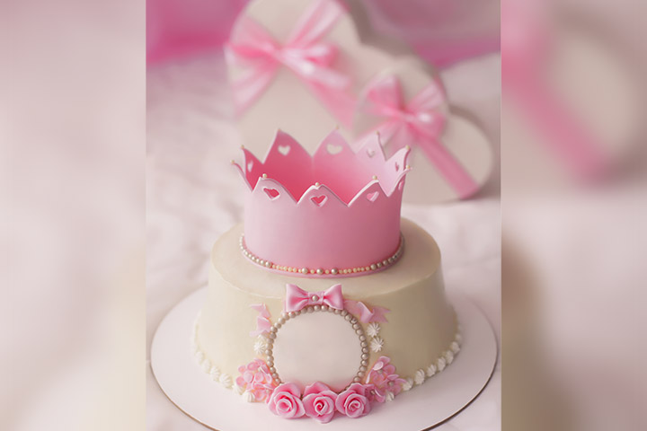 Princess shower cupcake