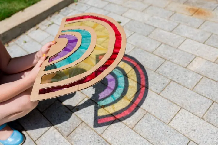 Rainbow bulletin board ideas