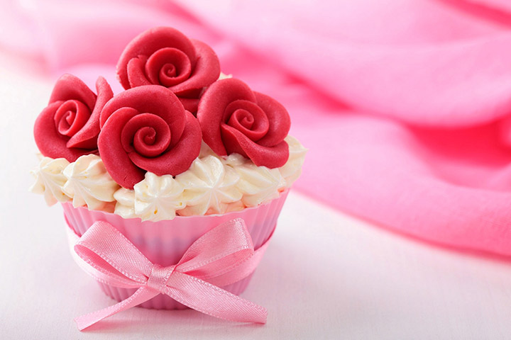 Rose cupcakes baby shower cupcake ideas
