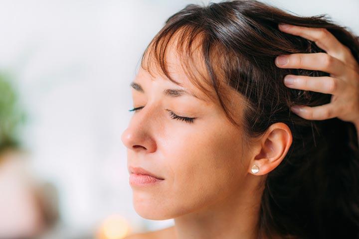 Some skin products may lead to dandruff during pregnancy