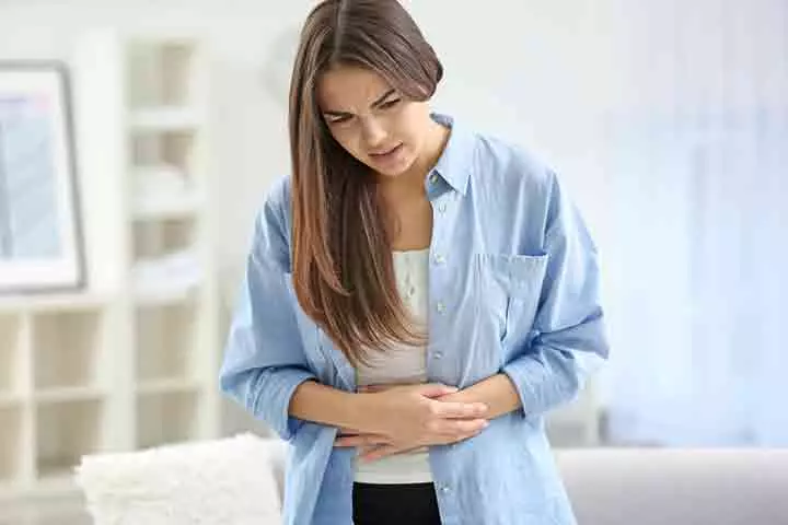 2nd week pregnancy may cause abdominal pain