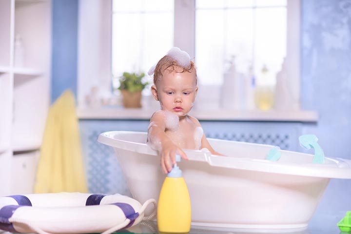 Toddlers Are Old Enough To Bathe On Their Own
