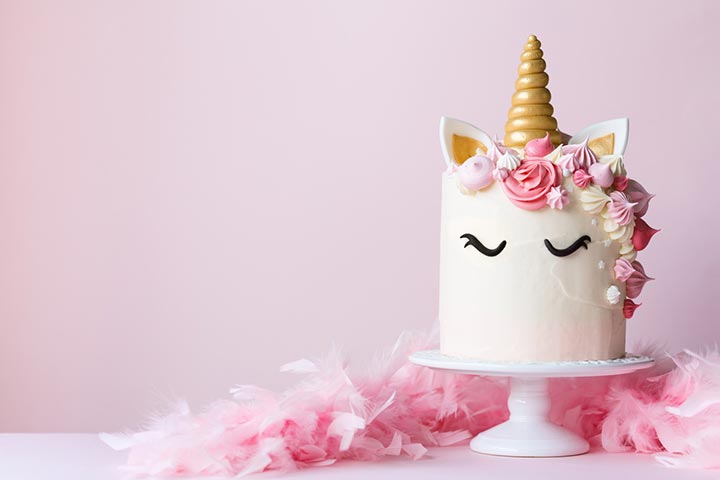 Unicorn Theme 1st Birthday Cake Smash Ideas