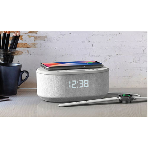i-Box Bedside Radio Alarm Clock