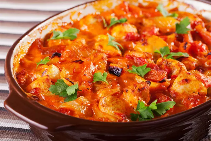 Chicken casserole for babies