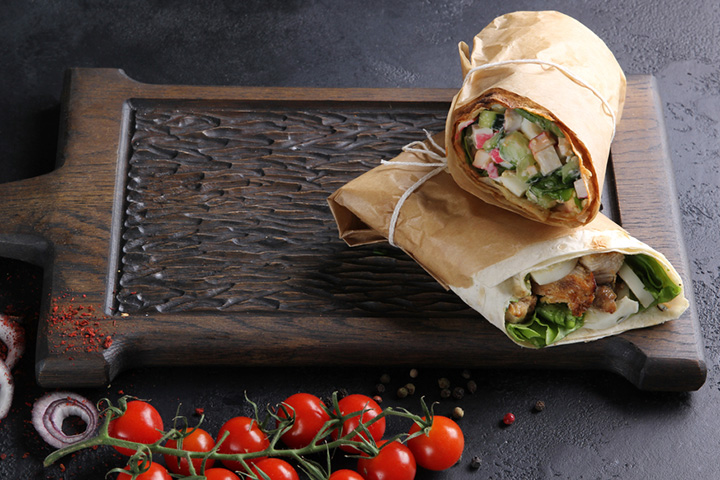 Chicken egg wrap recipes for kids