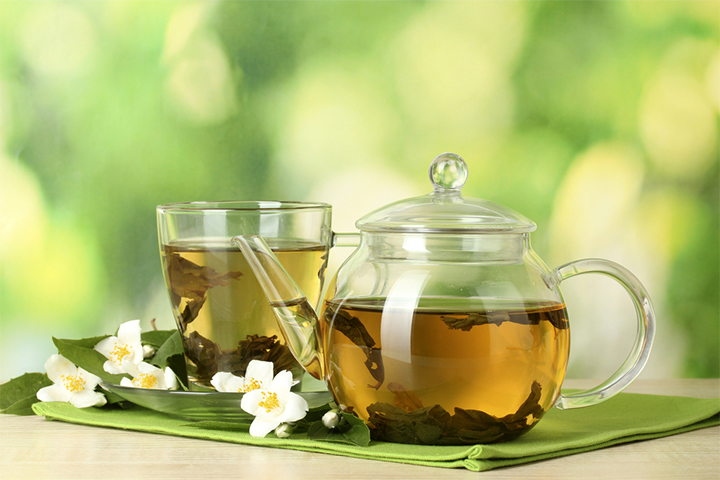 Green tea is rich in antioxidants