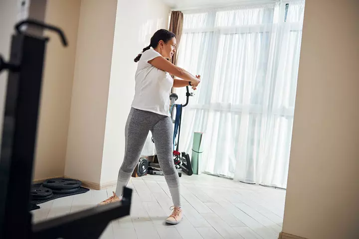 Standing Russian Twist