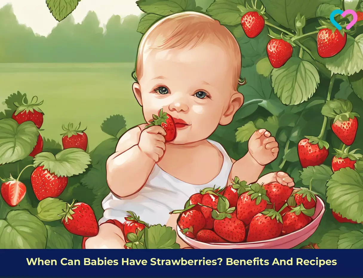 When Can Babies Have Strawberries? Benefits And Recipes_illustration