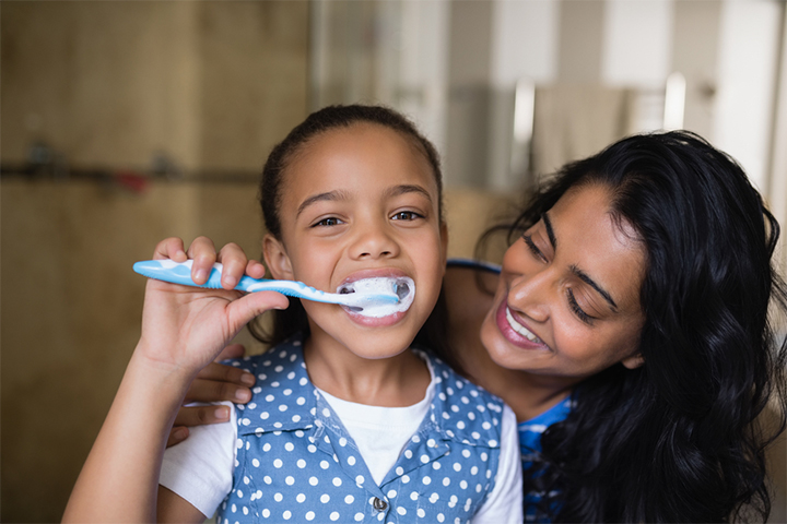 Ensure your child brushes and flosses their teeth regularly.