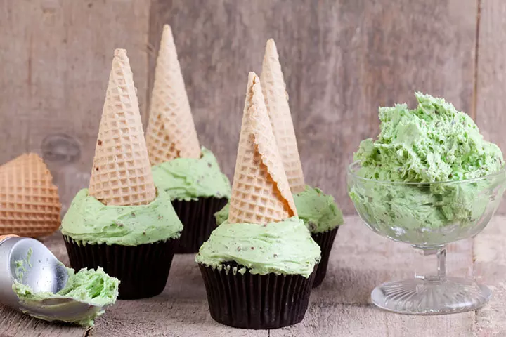 Ice cream cupcakes