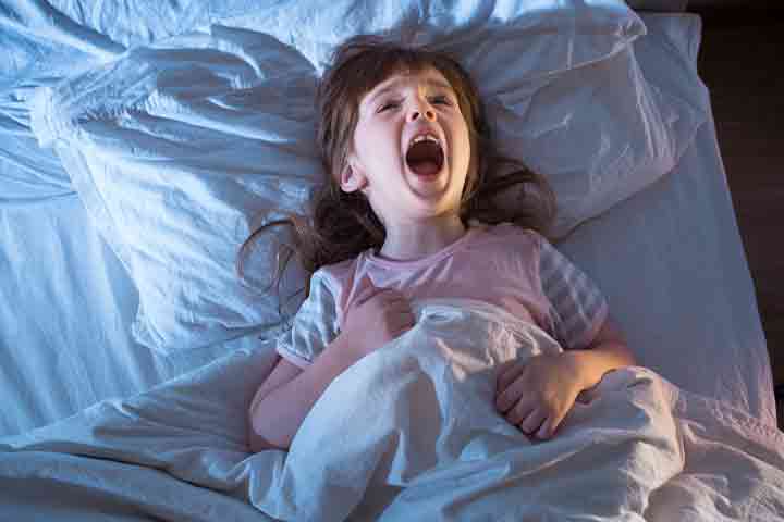 "Sleep terrors, sleepwalking, sleep talking, and nightmares are all common types of parasomnia. "