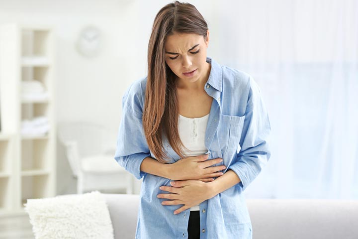 Round ligament pain can cause abdominal pain during pregnancy