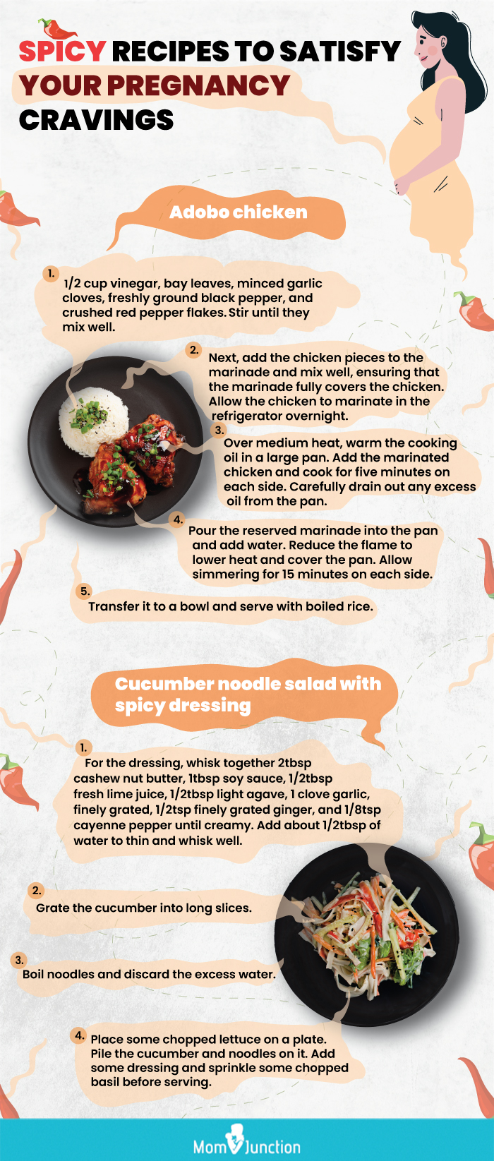 spicy recipes to satisfy your pregnancy cravings [infographic]