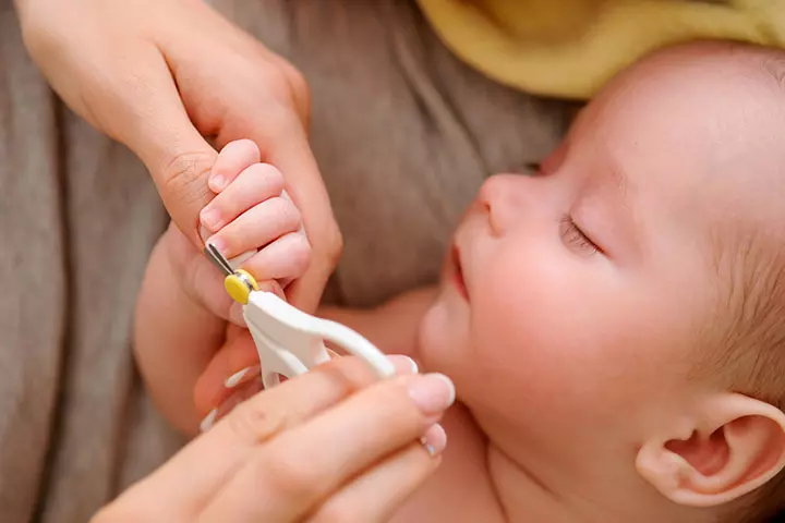 Trim Baby's Nails With Care
