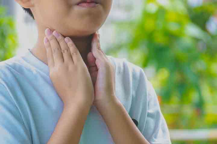 Muscular dystrophy in children may cause choking.