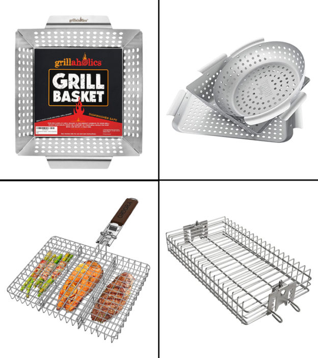 11 Best Grill Baskets For Grilling Foods In Your Backyard In 2024