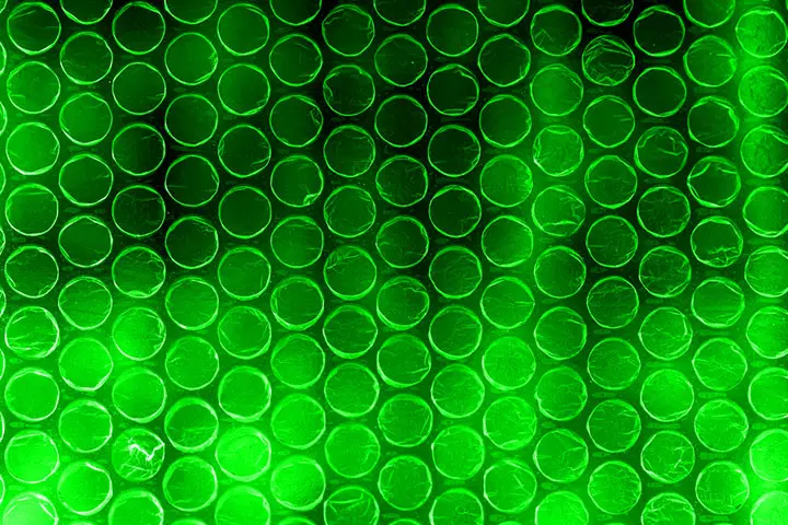 Bubble Wrap Shamrock