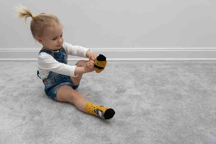 Socks go first, How to tie shoes