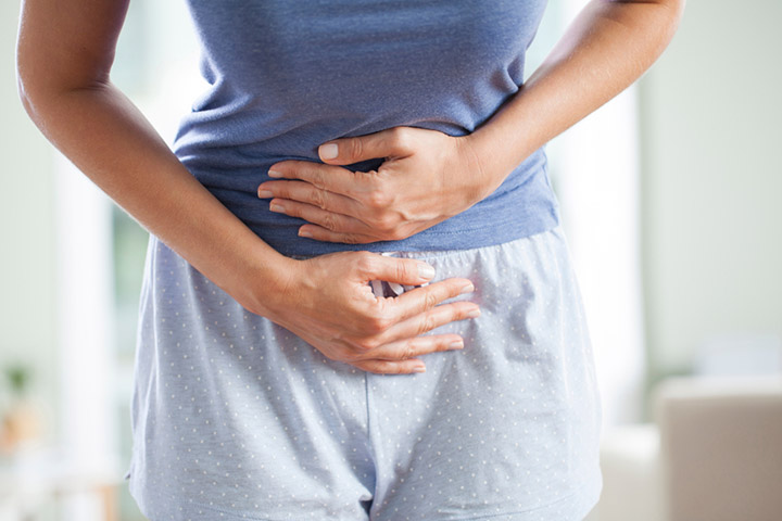 Symptoms such as bloating may be seen in 5 weeks pregnant women.