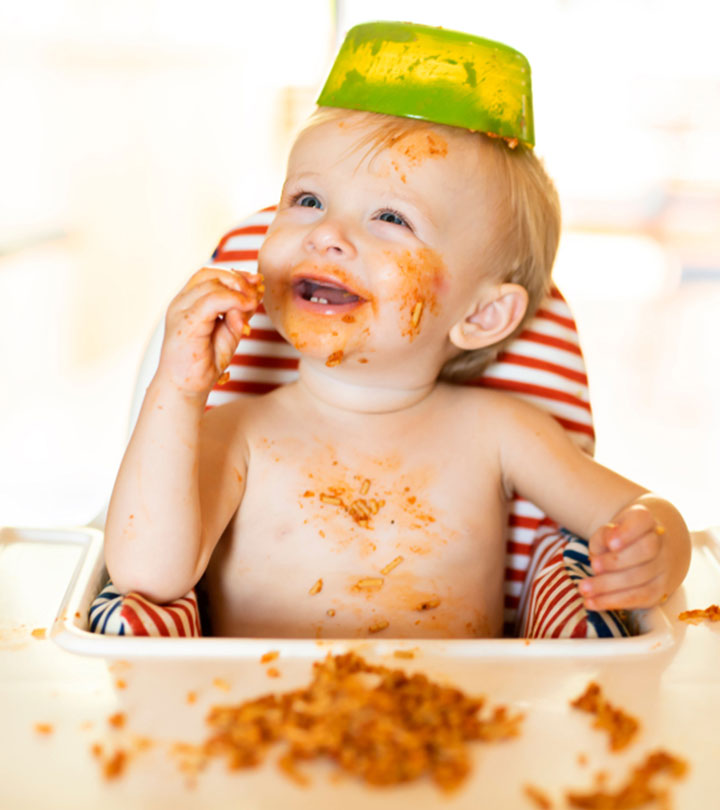 7 Reasons Why It's Better For Your Child To Make A Mess When They Eat