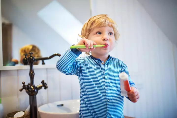 Regularly Brushing One's Teeth