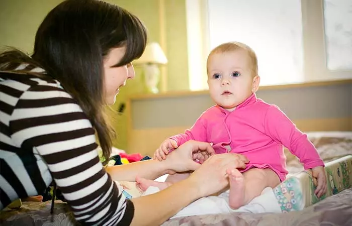 Carrying A Bag Full Of Clothes