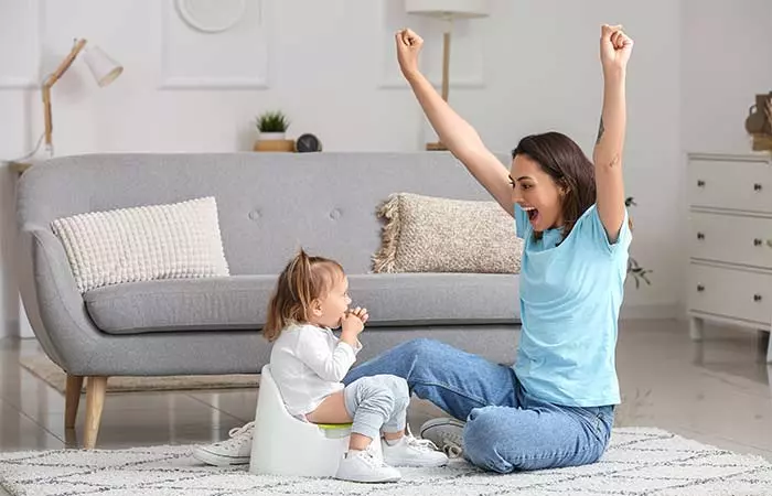 Celebrating When Your Child Learns How To Use A Potty