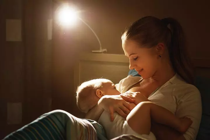 Happy Hormones Kicks In After Feeding The Baby For The First Time