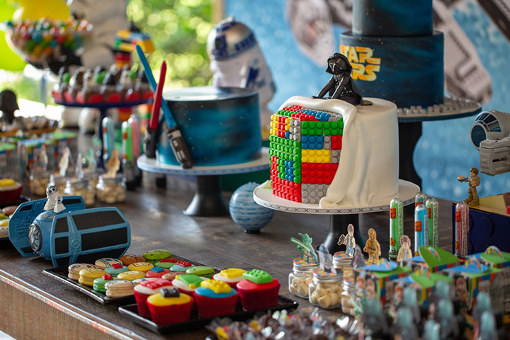 A Star Wars theme birthday party is perfect for Star Wars fans