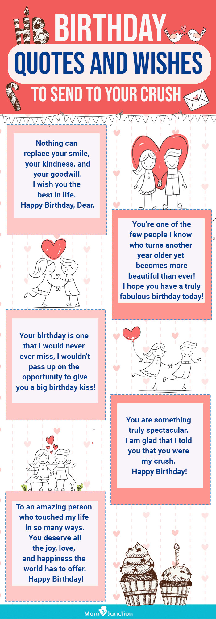 birthday quotes and wishes for crush (infographic)