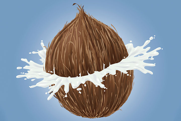 Coconut can't be used until it is broken