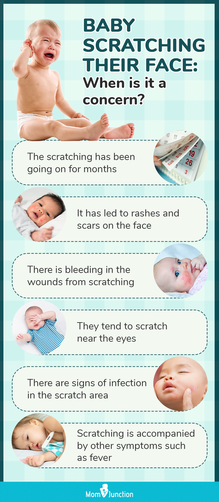 5 Reasons Why Baby Scratches Face And Tips To Prevent It
