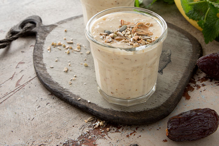 Date smoothie for pregnant women