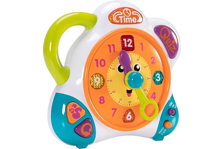 Fat Brain Toys Bilingual Learning Clock