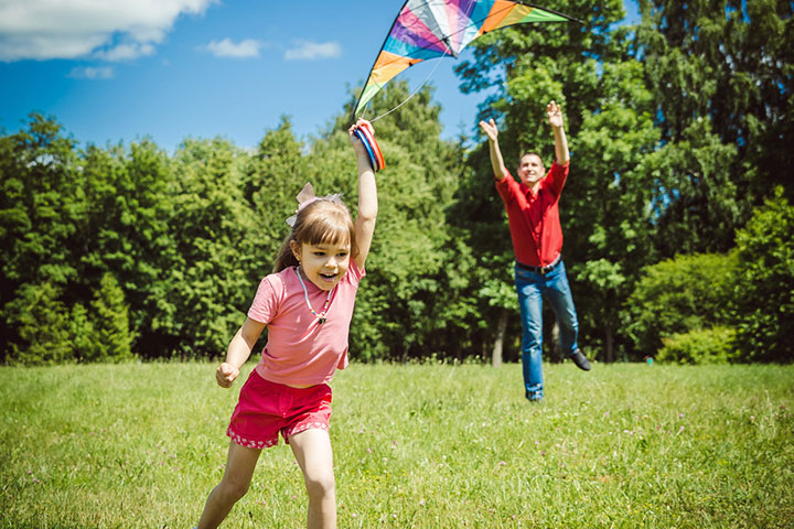 Fly a kite; Father daughter activities for stronger bonding