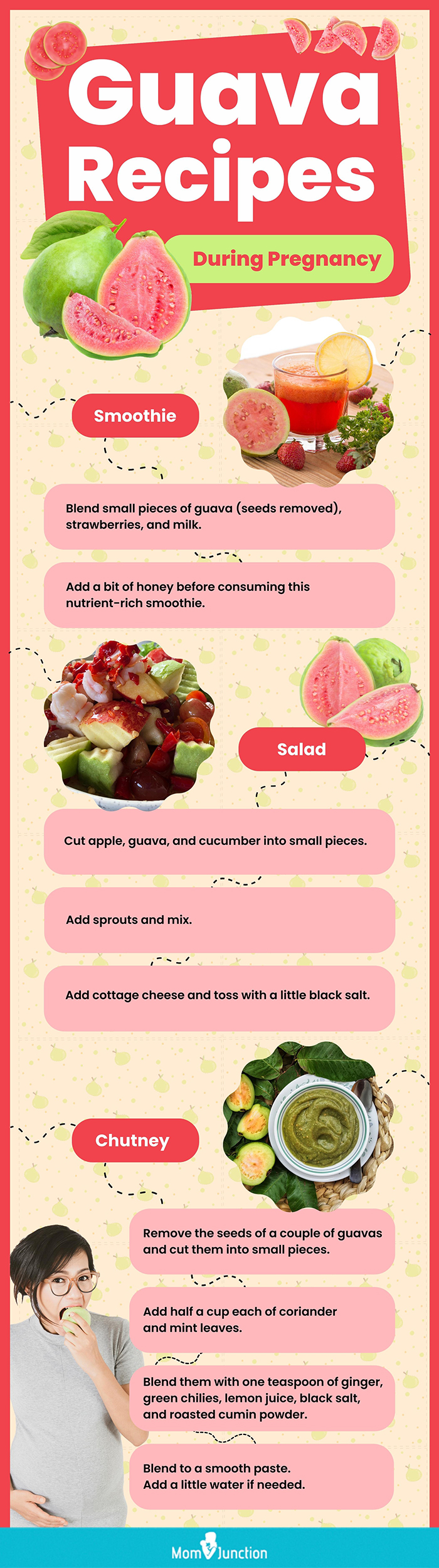 guava recipes during pregnancy (infographic)