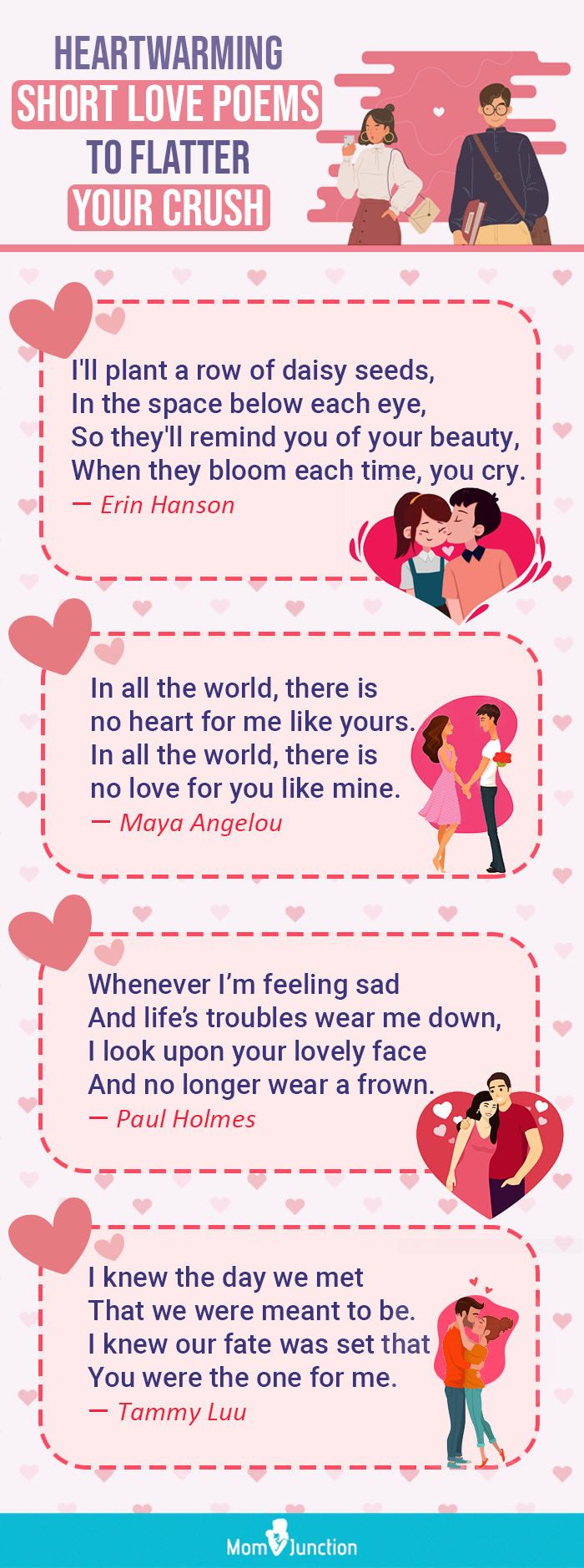 17+ Short Love Poems For A Crush | Cute Crush Poems