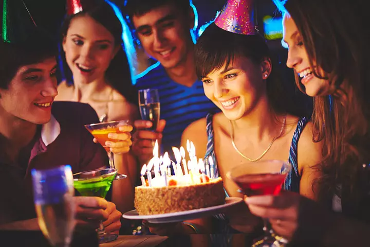 Mocktail party, 20th birthday party idea