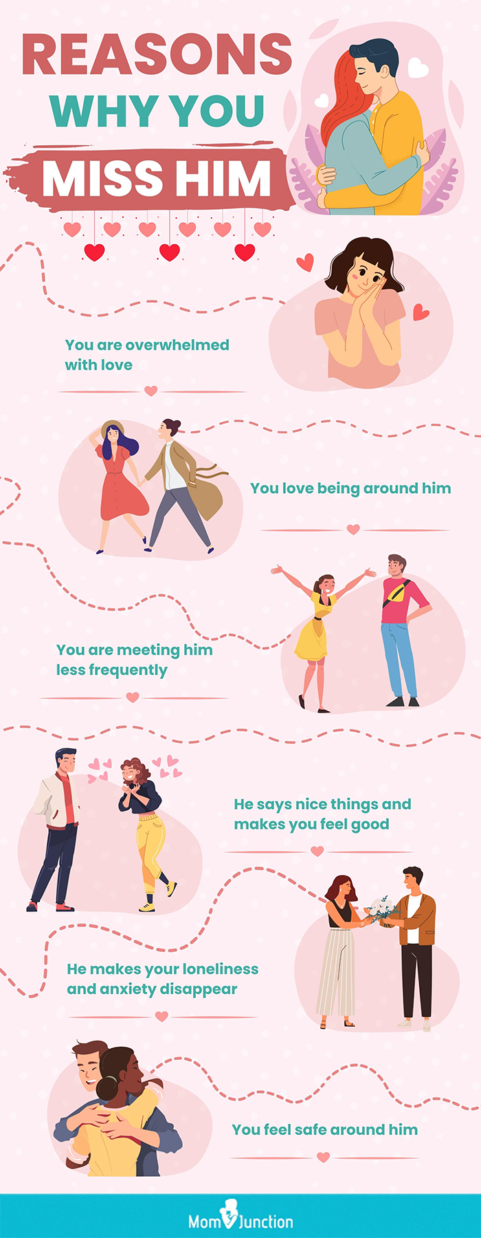 reasons why you miss him [infographic]