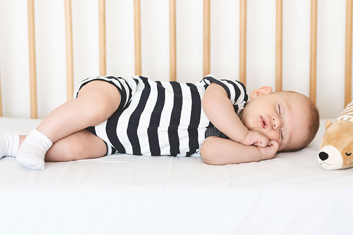 Safe age for babies to sleep on the side