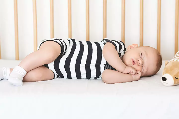 Safe age for babies to sleep on the side