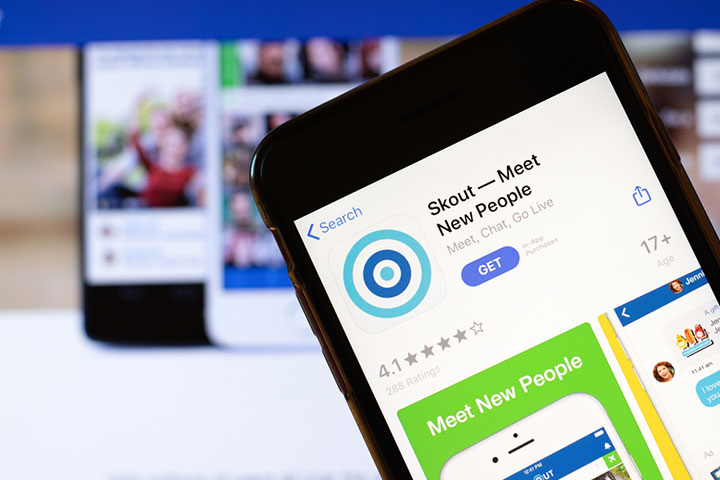 Skout is not just a dating app but allows users to connect and meet new people
