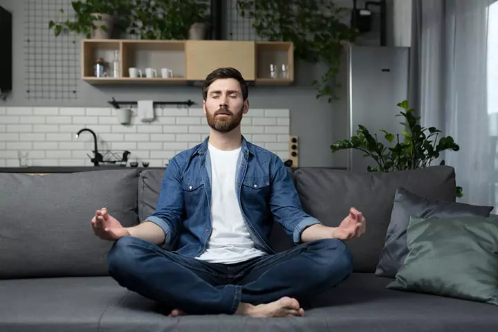 Take a break, relax, or meditate to put yourself back on track