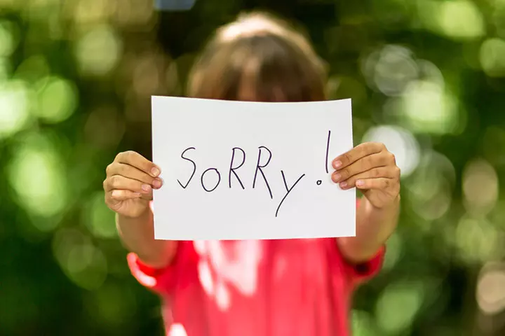 Teach Them To Apologize