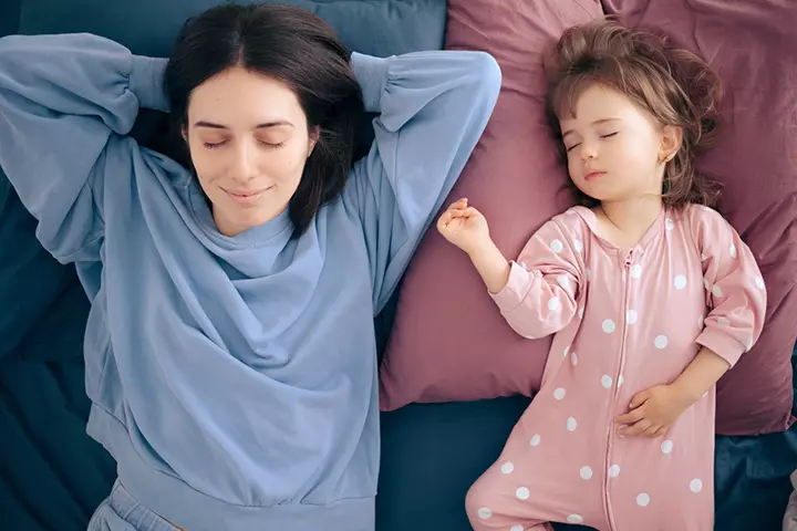 The Turn Away To Get Them To Fall Asleep Sooner 